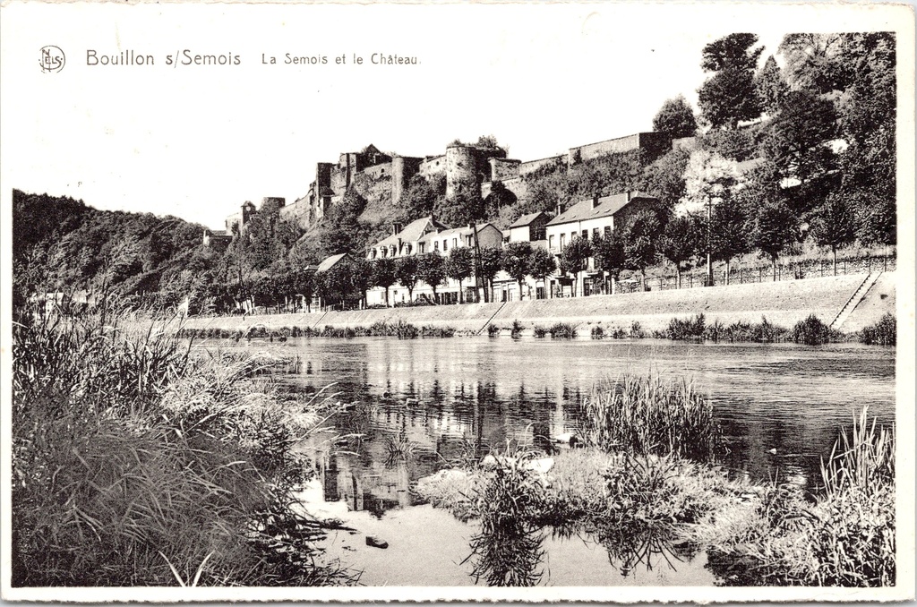 Bouillon - "La Semois et le Château" - Rivier de Semois met het kasteel van Bouillon