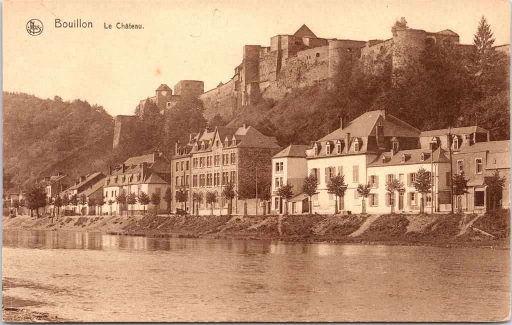 Bouillon – “Le Château” – Bouillon Castle on the Semois