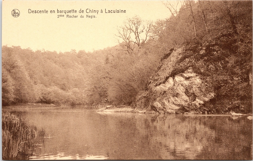 Chiny - "Descente en barquette de Chiny à Lacuisine" - Bootafdaling langs de 2e Rots van Negis