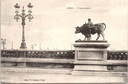 Liège - “L’Agriculture” - Agricultural statue featuring a farmer and a bull