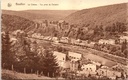 Bouillon - "Le Château - Vue prise du Calvaire" - Kasteel van Bouillon, panoramisch zicht vanaf de Calvarieberg
