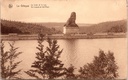 Jalhay - "Le Lion et le Lac" - Leeuw op de dam van het meer van La Gileppe