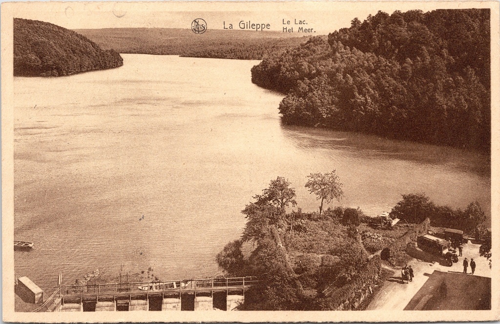 Jalhay - "La Gileppe - Le Lac. Het Meer." - Het meer van de Gileppe
