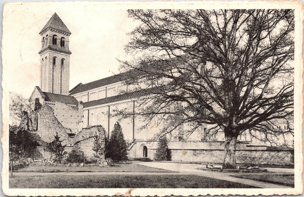 Florenville - "Abbaye N.-D. d'Orval - Vue sur la Basilique" - Abdij van Orval, zicht op de basiliek
