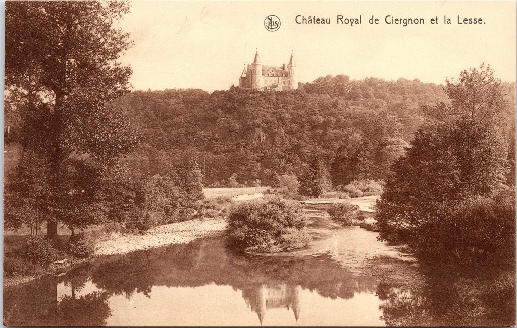 Houyet - "Château Royal de Ciergnon et la Lesse" - Koninklijk Kasteel van Ciergnon en de Lesse