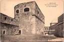 Bouillon – “Interior view of the Castle – The Austrian Tower” – Courtyard of Bouillon Castle with the Austrian Tower