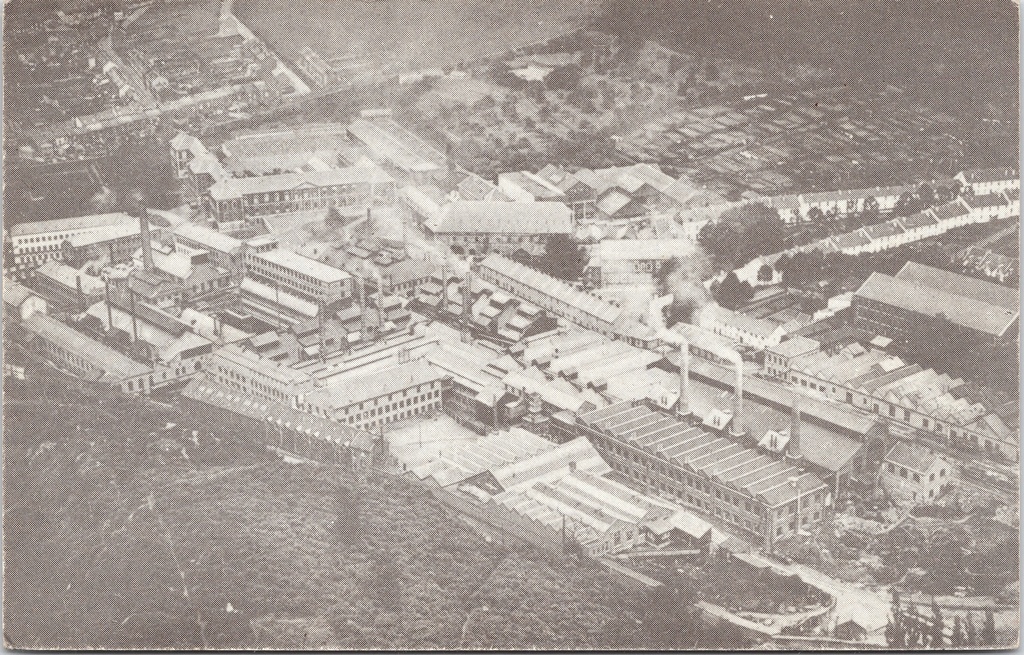 Seraing – “Abbaye du Val St Lambert” – Aerial view of the Val Saint-Lambert glassworks