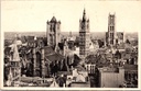 Ghent – “Panorama” – City panorama featuring St Nicholas’ Church, the Belfry and St Bavo’s Cathedral