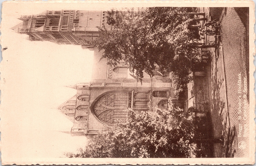 Brugge - "St. Salvator's Hoofdkerk" - Sint-Salvatorskathedraal