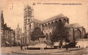 Gent - "La Cathédrale Saint-Bavon et le Monument des frères Van Eyck" - Sint-Baafskathedraal en Van Eyck-broersmonument