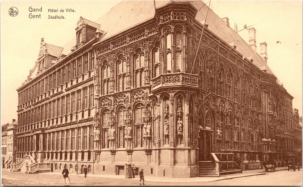 Gand - « Hôtel de Ville. Stadhuis. » - Hôtel de Ville de Gand