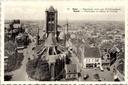 Ghent – “General view with St Nicholas’ Church” – Panorama of St Nicholas’ Church from a bird’s-eye view