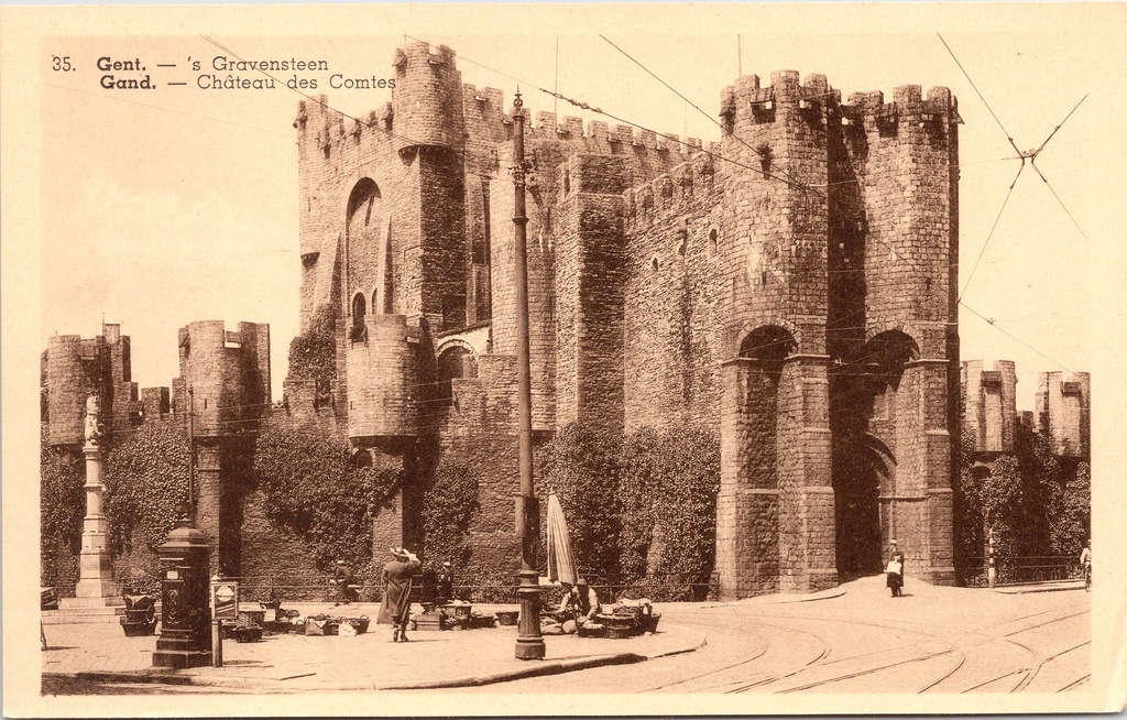 Gent - "'s Gravensteen" - Gravensteen, het Kasteel der Graven