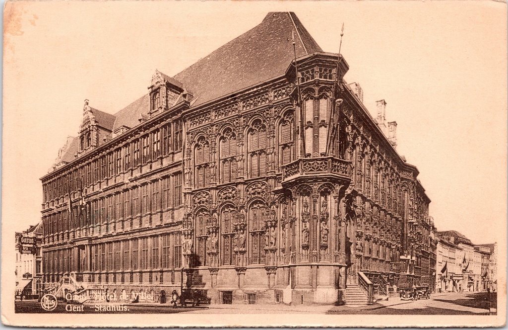 Ghent - "Hôtel de Ville / Stadhuis" - Ghent Town Hall