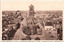 Gand - « Église Saint-Nicolas / St Nikolaaskerk » - Vue aérienne de l'église Saint-Nicolas avec panorama urbain