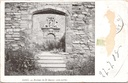 Gent - "Ruines de St Bavon (une porte)" - Ruïnes van de Sint-Baafsabdij, een poort