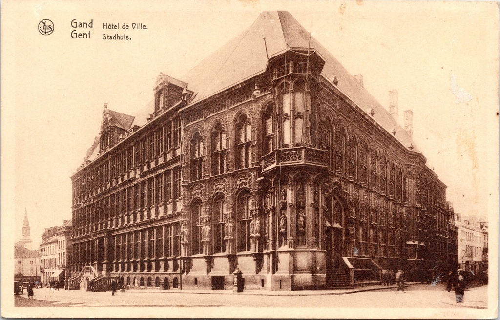 Gand - « Hôtel de Ville. Stadhuis. » - Hôtel de Ville de Gand