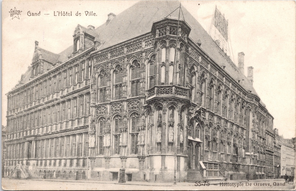 Ghent - “L’Hôtel de Ville” - Ghent Town Hall