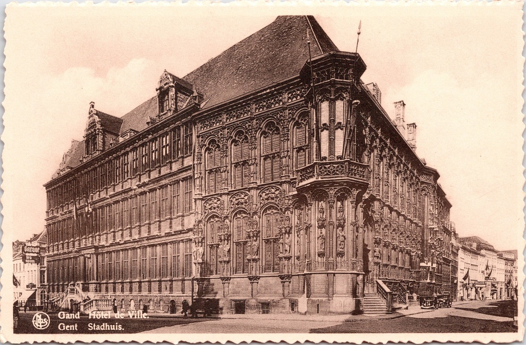 Ghent – “Hôtel de Ville” – Ghent Town Hall