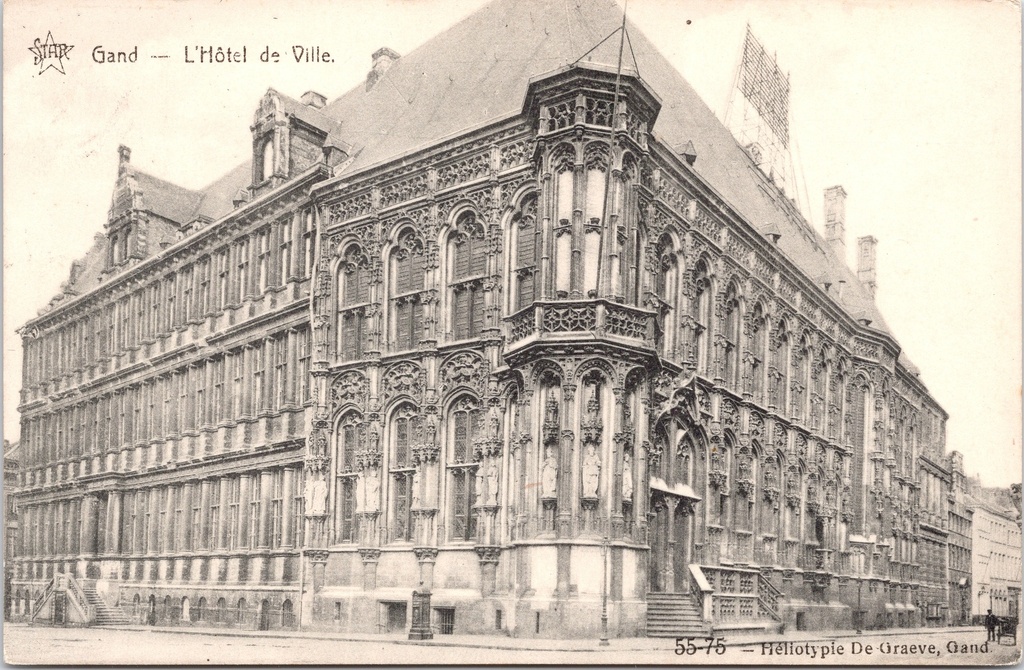 Gand - « L'Hôtel de Ville » - Hôtel de Ville de Gand