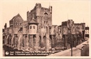 Ghent – “Château des Comtes vu du Pont de l’Exécution” – Gravensteen as seen from the Onthoofdingbrug