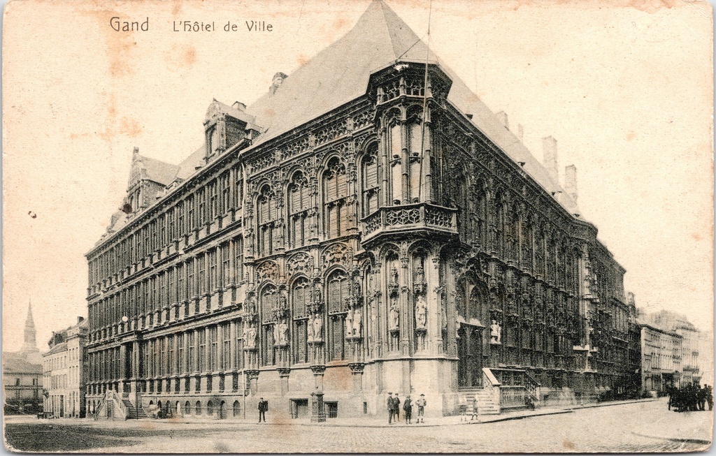 Gent - "L'Hôtel de Ville" - Stadhuis van Gent