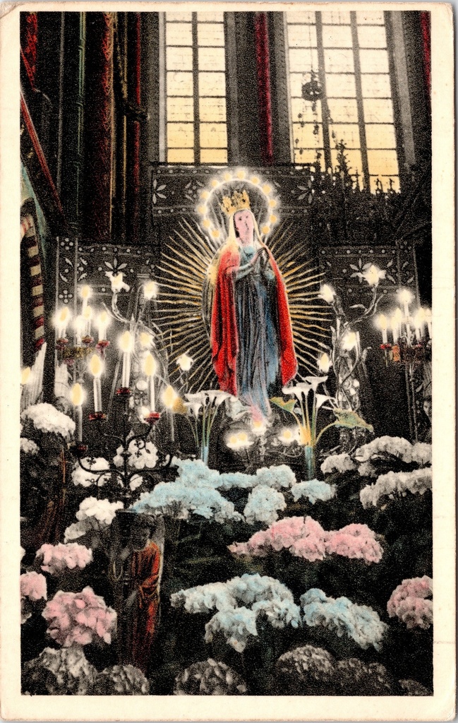 Gand - « Notre-Dame dans la basilique » - Notre-Dame dans la basilique d’Oostakker-Lourdes