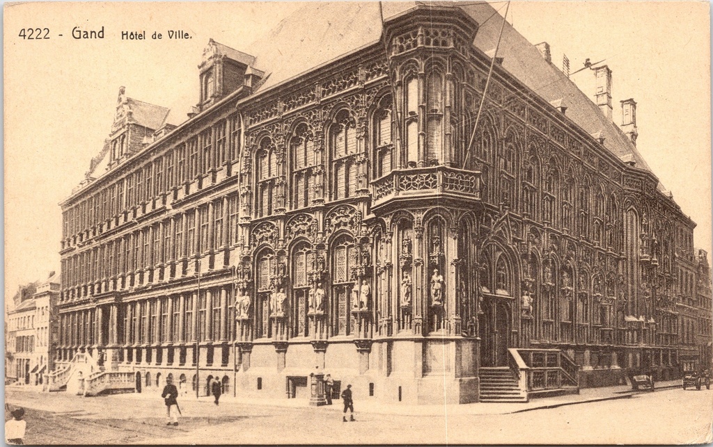 Gent - "Hôtel de Ville" - Stadhuis van Gent