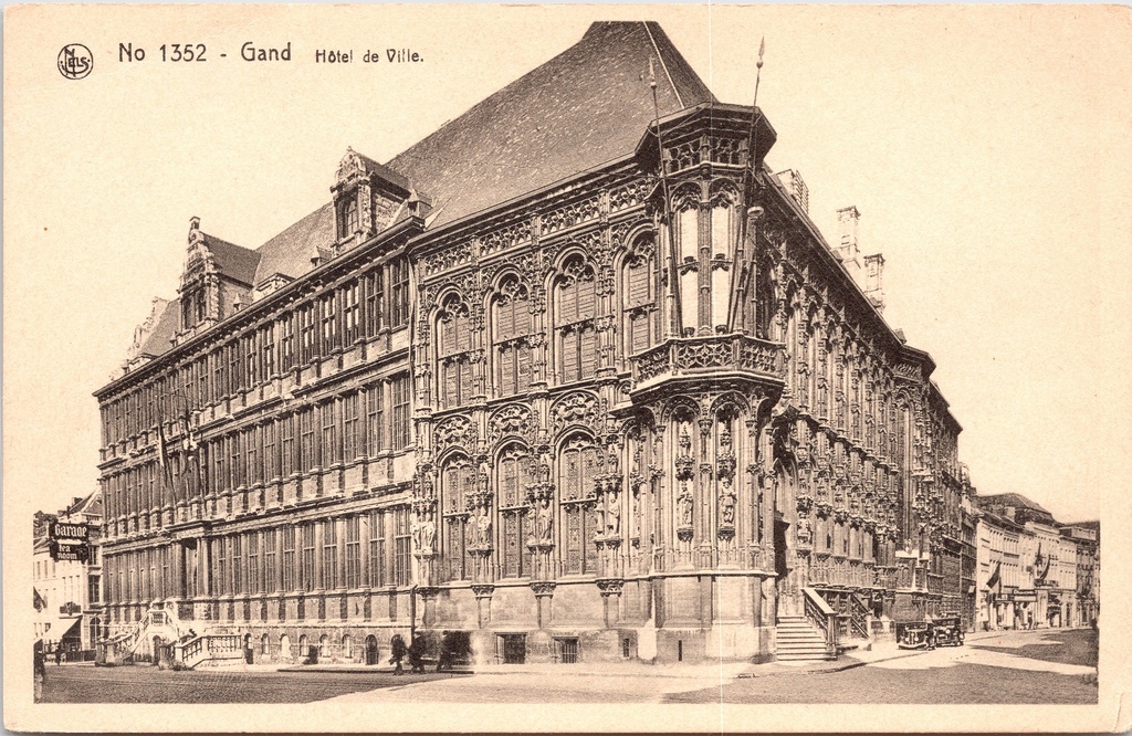 Ghent – “Hôtel de Ville” – Ghent Town Hall, Renaissance façade