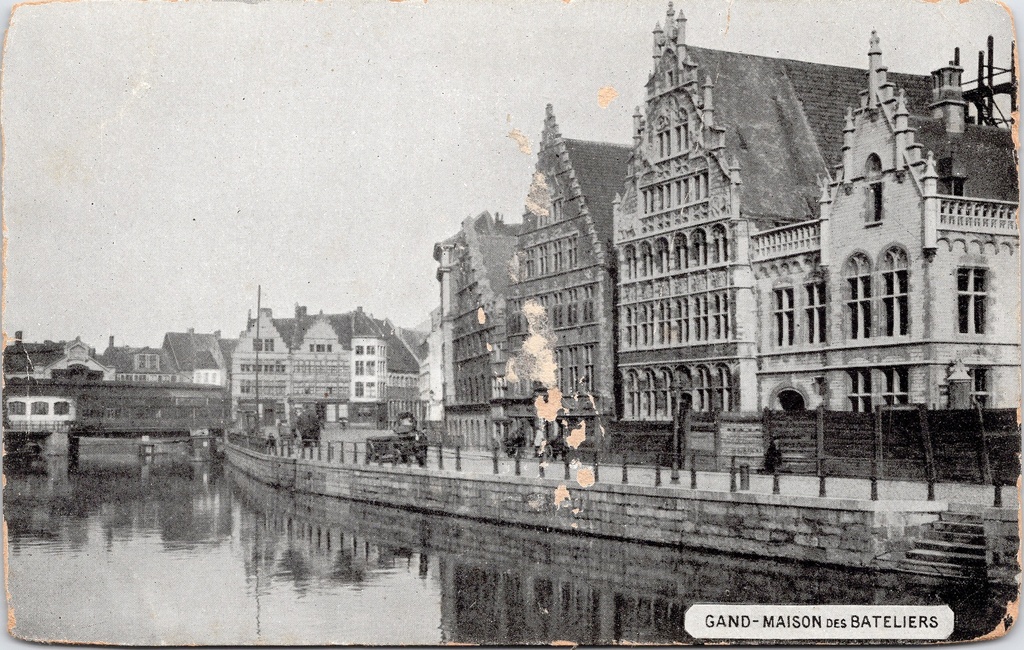 Gent - "Maison des Bateliers" - Huis der Schippers aan de Leie