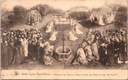 Gand - « Gand. Église Saint-Bavon. L'Adoration de l'Agneau mystique (détail) » - Adoration de l'Agneau mystique par Hubert et Jan van Eyck
