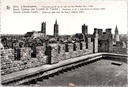 Gand - « 's-Gravensteen » - Panorama depuis la plate-forme de la grande tour (1180)