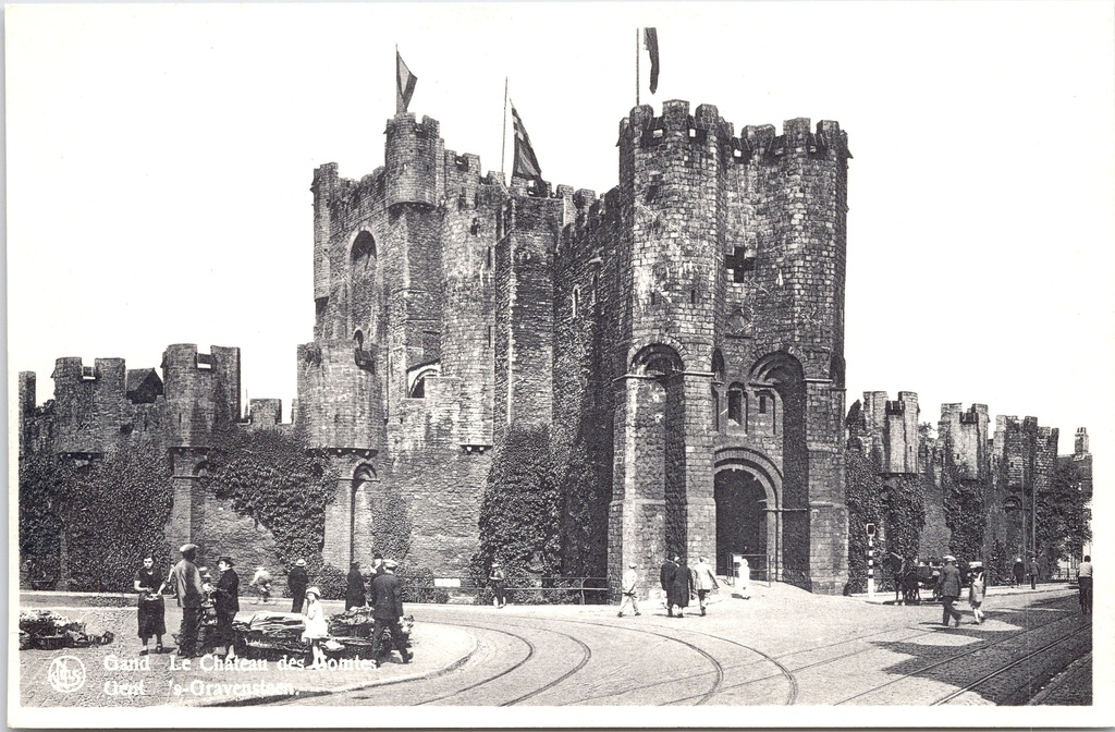 Gent - "Le Château des Comtes" - 's-Gravensteen, het Gravenkasteel
