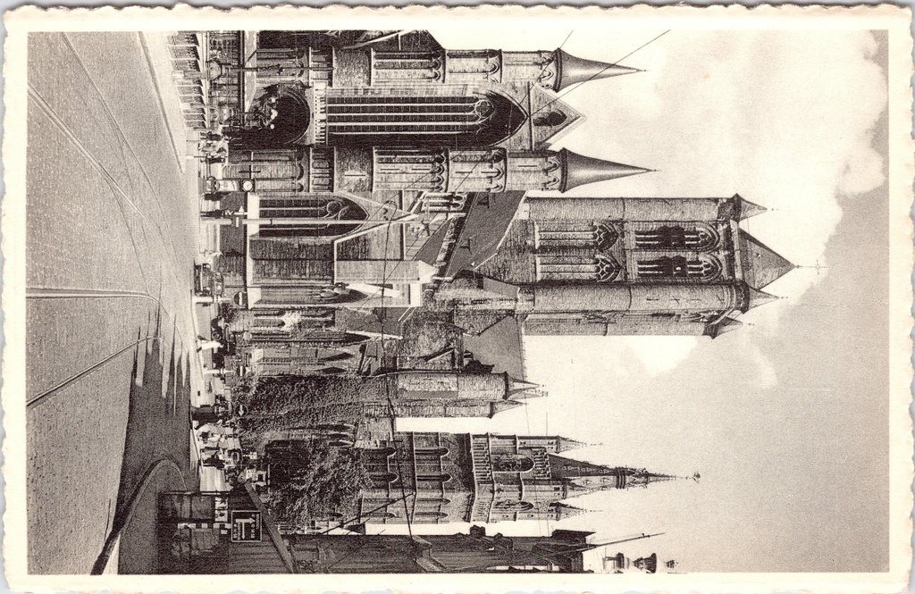 Ghent – "Église St-Nicolas et Beffroi" – St Nicholas’ Church and Belfry