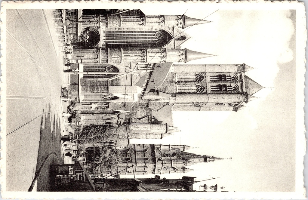 Gand - « Église Saint-Nicolas et Beffroi » - Sint-Niklaaskerk en Belfort