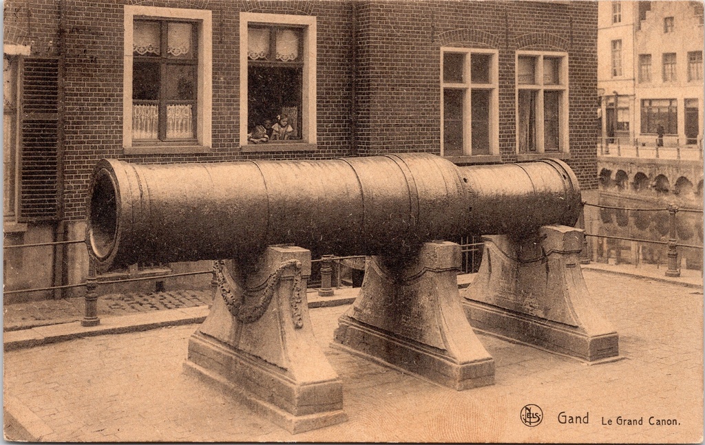Gand - « Le Grand Canon » - De Dulle Griet, un canon géant du Moyen Âge