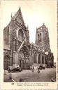 Tongeren - "Zijzicht van de Basiliek O.-L.-V." - Zijgevel van de Onze-Lieve-Vrouwebasiliek