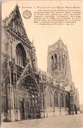 Tongres - « Vue latérale de l'église Notre-Dame » - Façade latérale de la basilique Notre-Dame