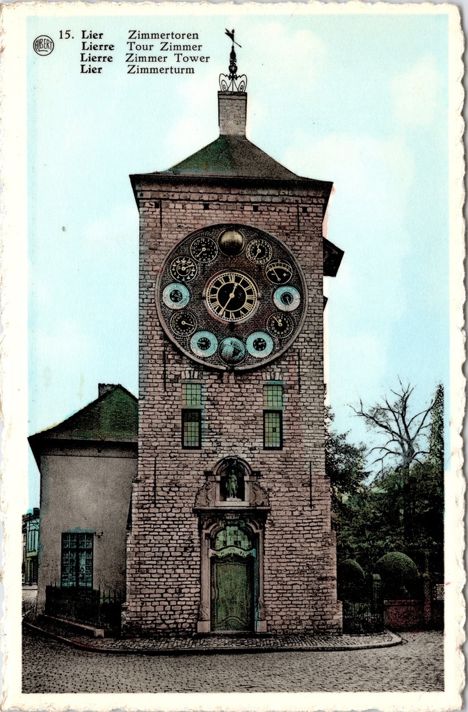 Lier – “Zimmertoren” – Zimmer’s famous astronomical tower