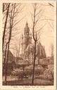 Halle – “The Church as seen from the canal” – Basilica seen from the canal