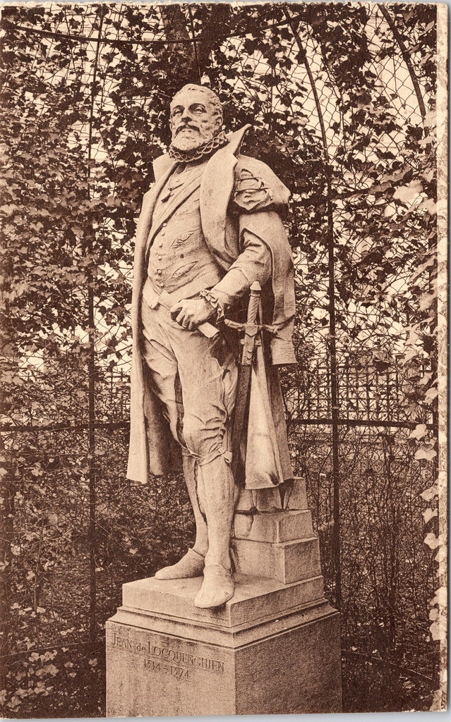Brussel – “Jean de Locquenghien 1518–1574” – Statue of Jean de Locquenghien