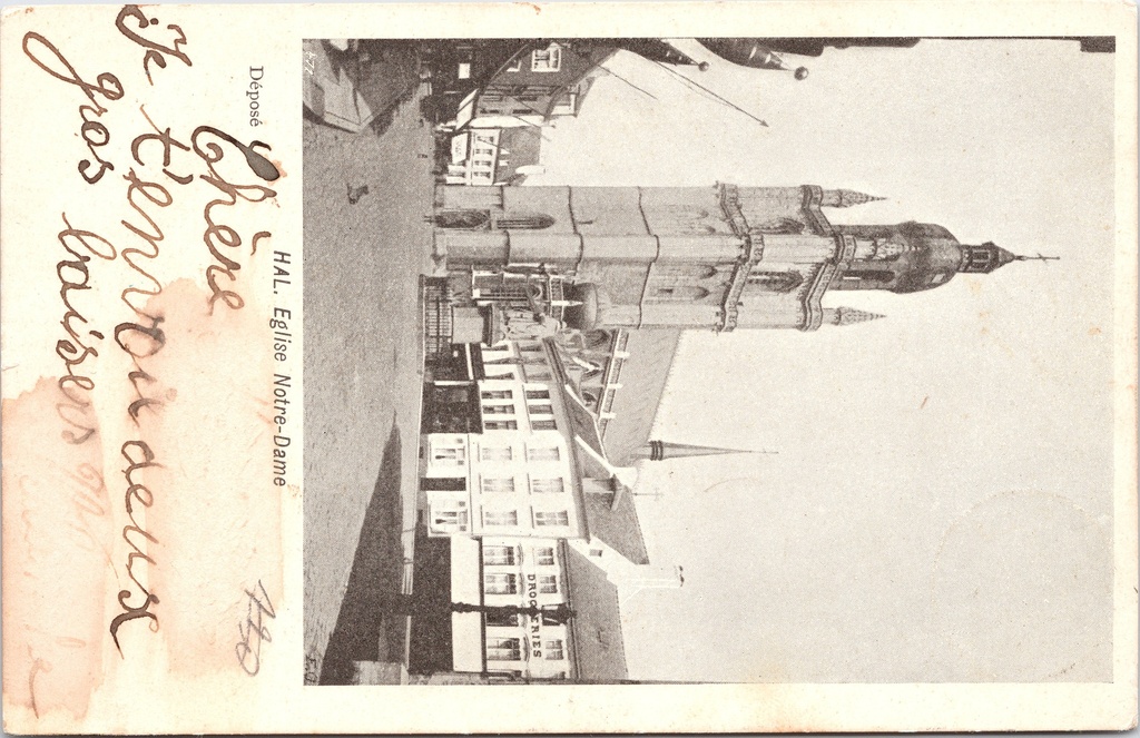 [I2503] Halle - « HAL. Église Notre-Dame » - Basilique Notre-Dame