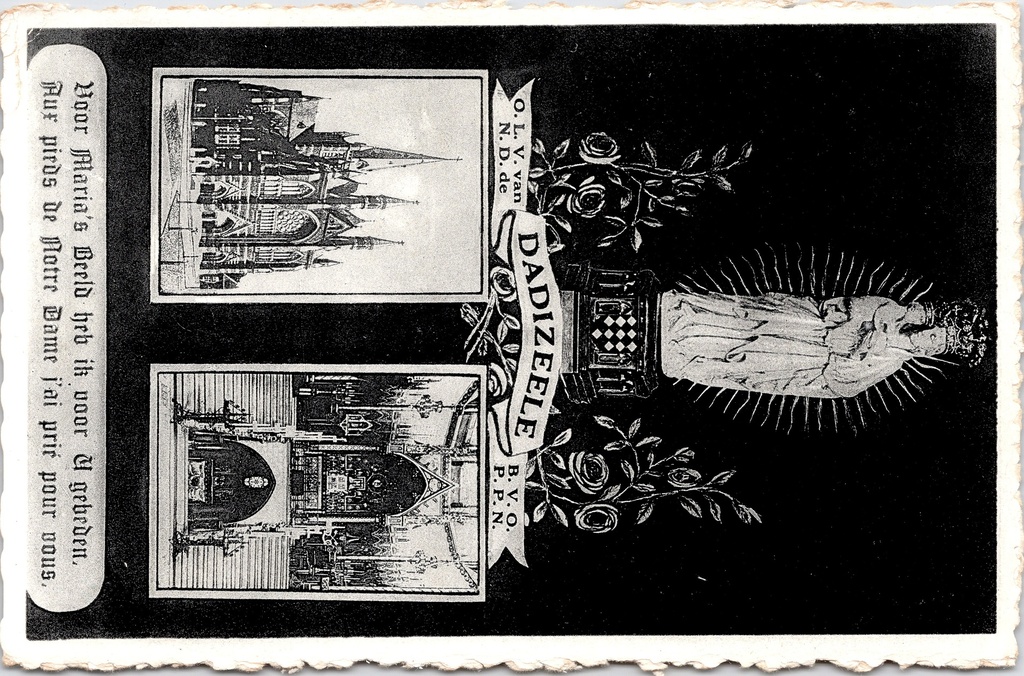 [I2513] Moorslede - « Notre-Dame de la Dadizele » - Basilique et statue de la Vierge de la Dadizele