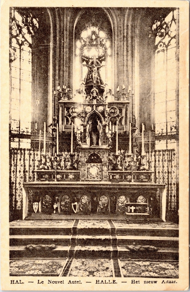 [I2537] Halle – “Le Nouvel Autel” – The new altar of the Basilica of Our Lady
