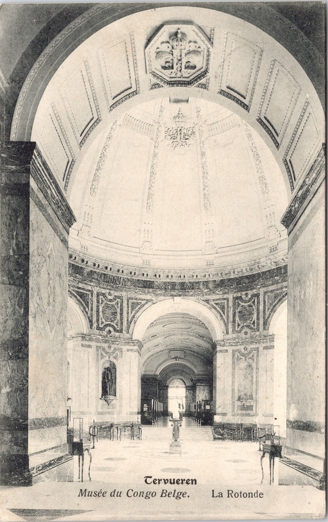 [I2543] Tervuren – “Musée du Congo Belge – La Rotonde” – Rotunda of the Museum of the Belgian Congo