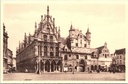 Mechelen – “Town Hall and Old Cloth Hall” – Town Hall and Old Cloth Hall on the Grote Markt