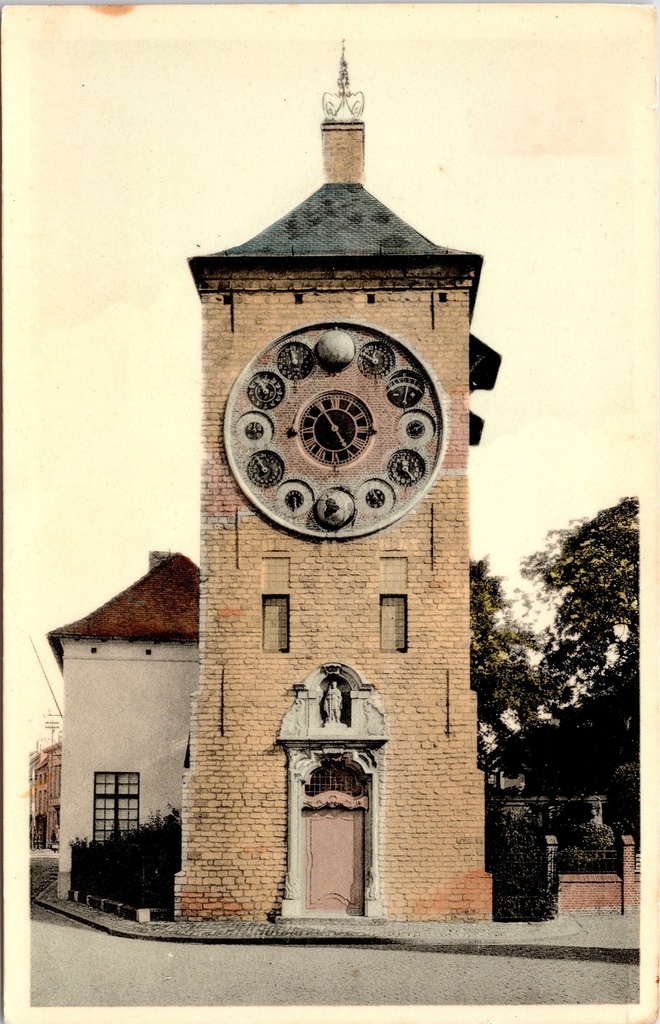 Lier – “Zimmertoren” – Zimmertoren with astronomical clock