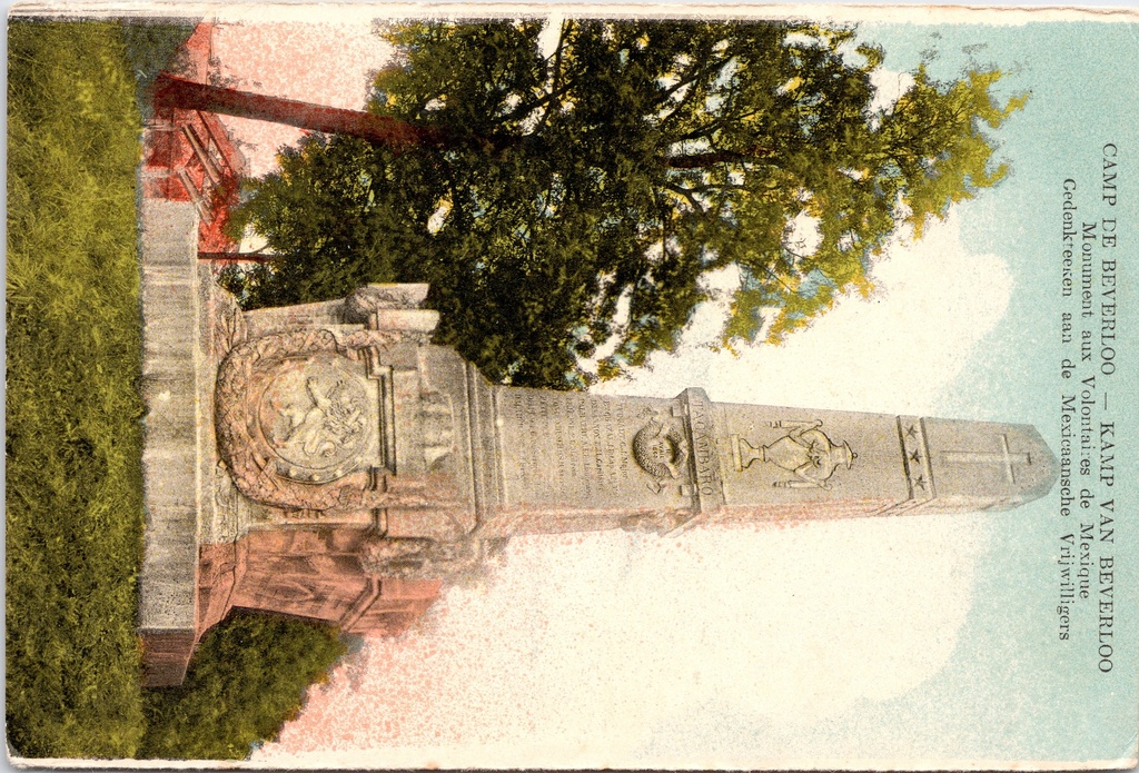 [I2621] Leopoldsburg - « Monument aux Volontaires de Mexique » - Mémorial dédié aux volontaires mexicains au camp de Beverloo