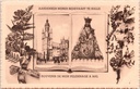 Halle - « Souvenir de mon pèlerinage à Halle » - Souvenir de pèlerinage représentant la basilique et la statue de la Vierge Marie