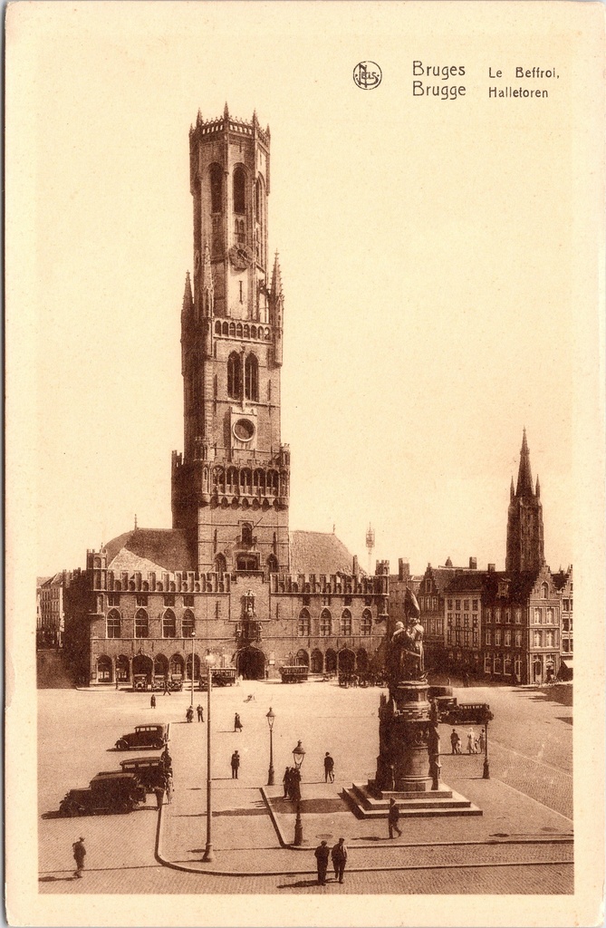 Brugge - "Le Beffroi / Halletoren" - Het Belfort op de Markt